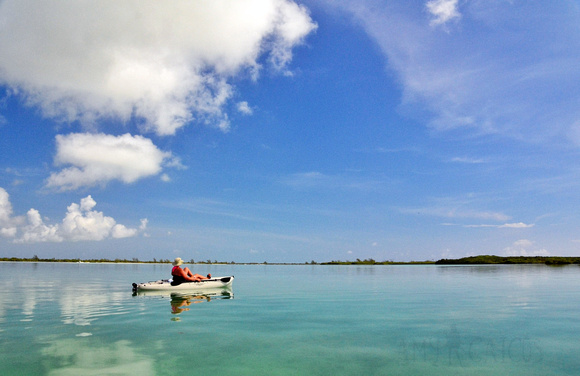 Kayaking Middle Caicos