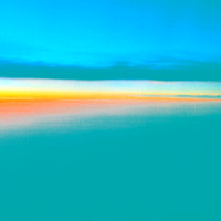 Abstract Series 2 - Sunset at 35,000 feet
