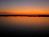 Sunrise on the mangrove flats