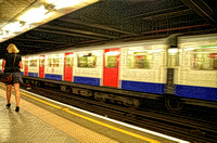 The Tube, the train, transportation