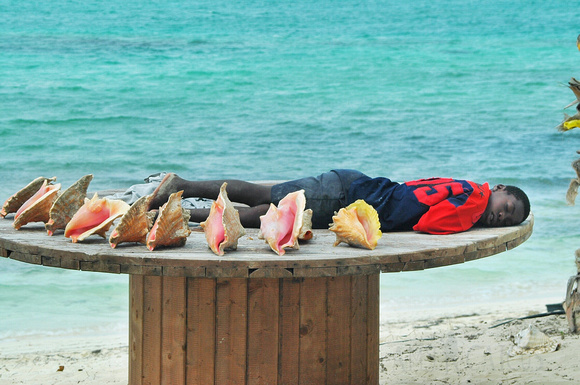 Breaktime at the Conch Shack